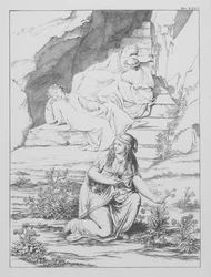 Dantes Göttliche Komödie, Purgatorio (Fegefeuer), Platte XXXV