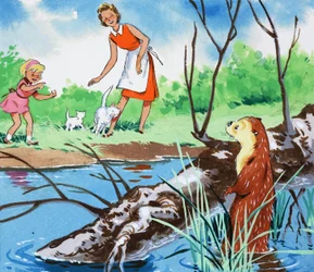 Fliptail der Otter