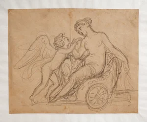 Amor beklagt sich bei Venus über einen Bienenstich