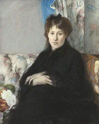 Porträt von Madame Edma Pontillon, geborene Morisot, 1871