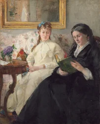 Die Mutter und Schwester des Künstlers
