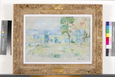 Das Seine-Tal bei Mézy, 1891