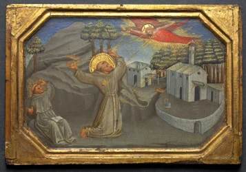 Der heilige Franz von Assisi empfängt die Stigmata (um 1430)