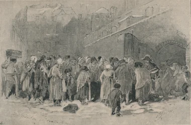 Die Verteilung der Kohlen, Mitte bis Ende des 19. Jahrhunderts