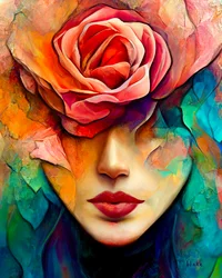 Kuss von einer Rose, ca. 2022