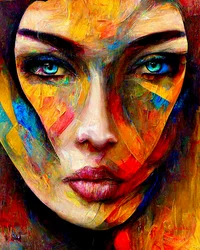 Venus verärgert, ca. 2022 (Digitale Kunst)