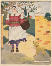 Kinderreim: Die alte Frau und der Hausierer