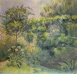 Brücke in den Gärten von Giverny