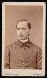 Porträt von Rev. Joseph Celestine Carrier 1833-1904, vor 1876