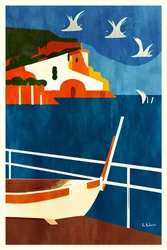 Mittelmeer Küstenblick