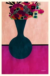 Moderne Blumenvase