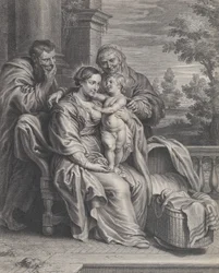 Die Heilige Familie mit der Heiligen Anna