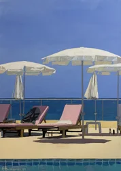 Sommer-Strandlieger