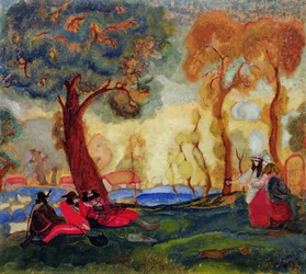 Jüdische Komiker ruhen sich aus, 1910er Jahre