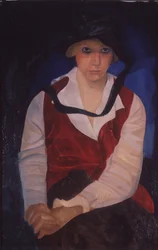 Porträt der Frau des Künstlers, 1917