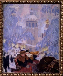 Selbstporträt mit seiner Frau