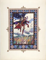 Illustration für das Märchen Maria Morevna