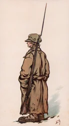 Junger Soldat der Roten Armee, Russischer Bürgerkrieg