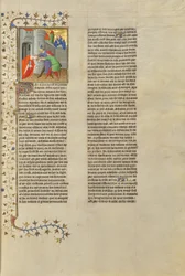 Athaliah, Königin von Juda, aus dem Tempel gezerrt