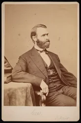 Porträt von Jacob Dolson Cox 1828-1900, vor 1900