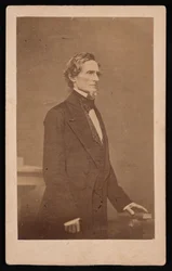 Porträt von Jefferson Davis 1808-1889, 1887