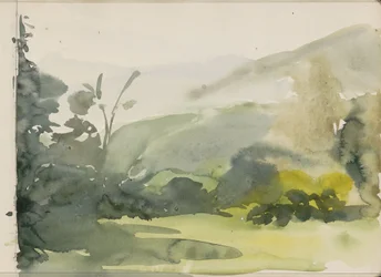 Landschaft mit Bäumen