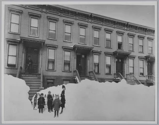 Schneesturm im März 1888, Brooklyn
