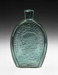 Figurierte Flasche