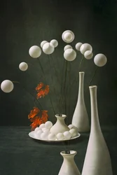 Abstrakte Blumeneleganz