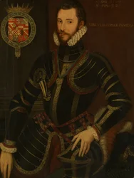 Porträt von Walter Devereux 1539-1576, Erster Earl of Essex, datiert 1572