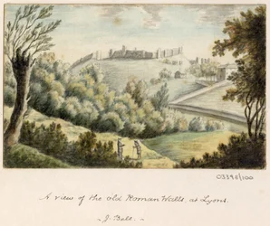 Eine Serie von Skizzen, Ansichten in Großbritannien, dem Kontinent und Amerika 1772-1778 (Aquarell)