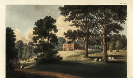 East Cowes Castle, Isle of Wight, Sitz des Architekten John Nas