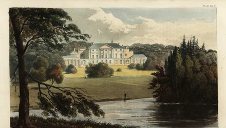 Enmore Castle, Somerset, Sitz des 3. Earl of Egmont