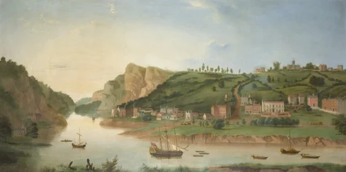 Hotwells, mit Blick auf die Avon-Schlucht, ca. 1730