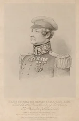 Generalmajor Sir Robert Sale GCB und Oberst des 13. Regiments von Prinz Alberts Leichter Infanterie, Der Verteidiger von Jellalabad