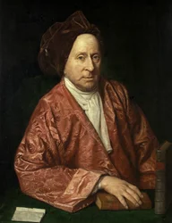 Porträt von James Burgh, ca. 1755