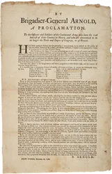 Proklamation an die Offiziere und Soldaten der Kontinentalarmee, 20. Oktober 1780