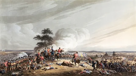 Die Schlacht von Waterloo, 18. Juni