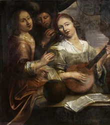Drei Musiker, ca. 1700