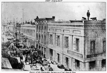 Fort Vigilant, Sacramento, Kalifornien, 1856 1937