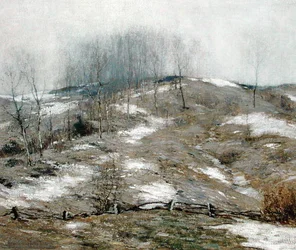 Verweilender Winter