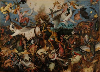 Der Sturz der rebellischen Engel, 1562