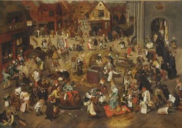 Der Kampf zwischen Karneval und Fasten