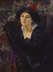 Pauline, die Frau des Künstlers