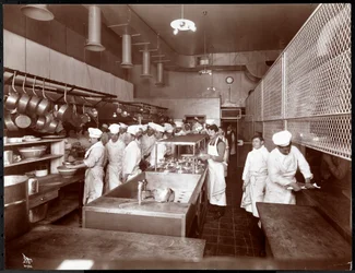 Die Küche im Philadelphia Ritz-Carlton Hotel