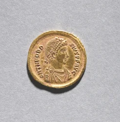 Solidus von Theodosius I. dem Großen