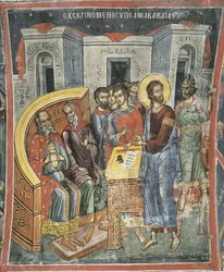 Christus vor Annas und Kaiphas, 16. Jahrhundert