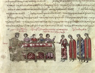 Vorhersagen über den Kaiser Michael II. (820-829) aus Kapitel III des Madrid Skylitzes