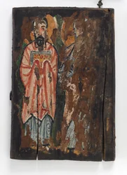 St. Markus und St. Lukas, rechte Abdeckung des Washington Manuskripts III