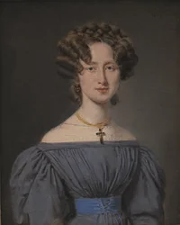 Cecilie Lønborg, verheiratet 1830 mit Schiffsintendant Theodor Emil Ludvigsen